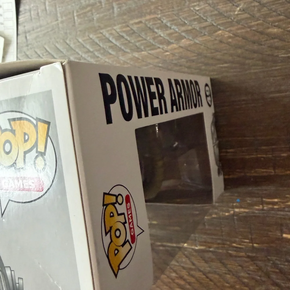 Funko Pop! Fallout Power Armor Vinyl Figure - Gray with Yellow Trim - Picture 8 of 9